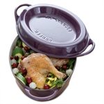 Cocotte doufeu ovale 30 cm Cassis Le Creuset